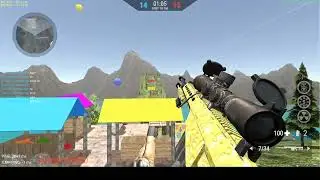 A PEACEFUL long range sniping experience xD - Iron Fist Gaming Bullet Force Gameplay No Commentary