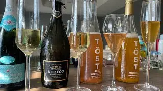 Nonalcoholic Sparkling Tea and Wine (De-alcoholized) Tasting 🥰