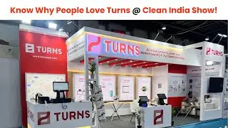 Know Why People Love Turns at Clean India Show! | #turnsapp #Laundry #drycleaning #cleaning