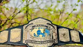 WCWA WORLD CLASS WRESTLING ASSOCIATION ChampionShip Belt Review From X Man Belts 😮❤️&zwj;🔥😳🔥