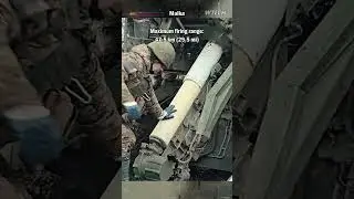 Loading the insane 203mm artillery