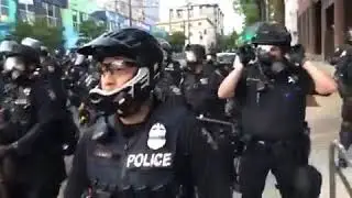 Seattle Police instigating violence at 