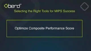 Optimize Composite Performance Score to access Bonus Incentives