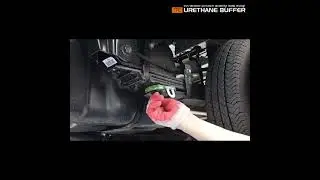 installation OF TTC Urethane buffer on leaf spring