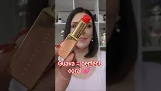 Perfect Coral Lip 💄 | Chantecaille Guava Try-On  #Chantecaille #FlamingoCollection #LipChic #Guava