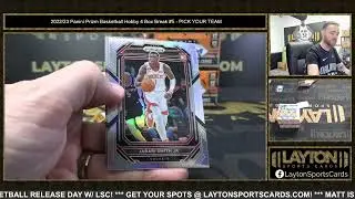 JOSH HART BLACK PRIZM 1/1! 2022/23 Panini Prizm Basketball Hobby 4 Box Break #5