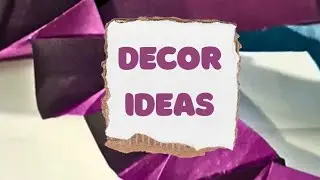 CREPE PAPER HANDMADE DECORATION | Urdu.Safar | #trending #craft #decorideas