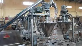 Talcum Powder Mixing and Packaging Line