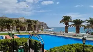 Tenerife Los Cristianos - Comodoro Apartments to Promenade Walk Beautiful Day