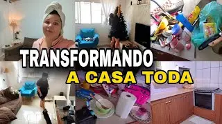 ESSA FAXINA DEIXOU A CASA NOVA 😱 NÍVEL DE LIMPEZA: SATISFATÓRIA DEMOS