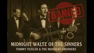 Midnight Waltz of the Sinners (Banned)| Tommy Tickler & The Midnight Crooners | classic vinyl swing
