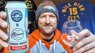 Coronado Brewing (San Diego, CA) / Altamont Beer Works 🍺 Scenic Route - Black IPA 🍺 #Beer #Review 