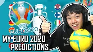 GEMZ'S EURO 2020 (2021) PREDICTIONS!
