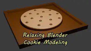 How to Model a Cookie in Blender 🍪✨ (Beginner Friendly) | Neko Artist