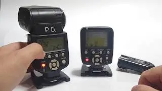 Configuración del flash fuera de cámara (Fotocélula y Radiofrecuencia)