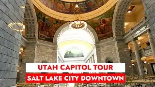 🏛️ Self Guided Tour of Utah State Capitol, Salt Lake City