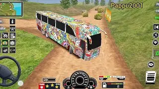 Coach Bus Simulator India Offroad Driving Bus Game Simulator 2026 Gameplay Video Part 5