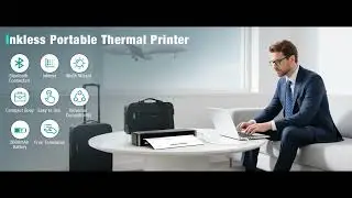 PEDOOLO Portable Printer Wireless for Travel