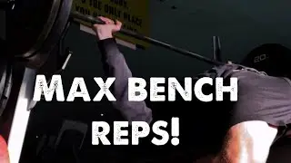 Bench Press AMRAP Challenge with Bodyweight (77KG)