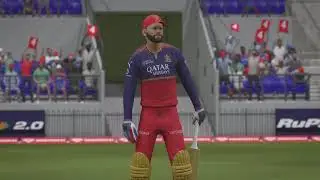 RCB vs DC I Second innings | IPL 2025 | PS5 Cricket 24 Gameplay | M. Chinnaswamy| Realistic Graphics