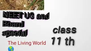 class 11 Biology: The Living World 🌎: NEET UG Advance MCQ-