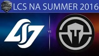 [LoL VODs] CLG vs IMT Game 1 | LCS NA Summer 2016 (24.06.2016) - Counter Logic Gaming vs Immortals