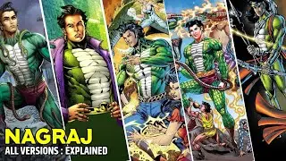 Indian superhero NAGRAJ | All Versions of Nagraj | Raj Comics |Explained in Hindi