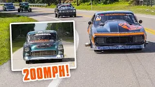 We Go Drag And Drive Racing + FIRST 200MPH for @RidingWithAlexTaylor