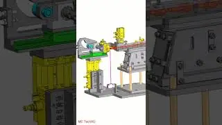 Mechanical structure sharing: linear to rotation Cam mechanism #design #machine #cad #mechanical
