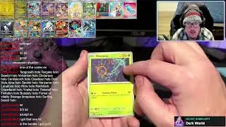 Highlight: Pokemon Card Opening | Over 100 packs! | Master set hunting! #justchatting