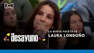 Laura Londoño cantó en El Desayuno