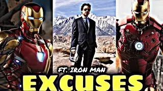 Excuses Ft.Iron Man ❤ Tony Stark &hearts;️| Excuses Edit | #edit #apdhillon #excuses #ironman