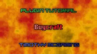 Minecraft Plugin Tutorial - Buycraft (Donations)