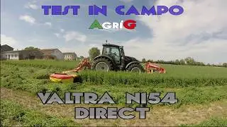 Valtra N154 Direct - Test in Campo con Poettinger