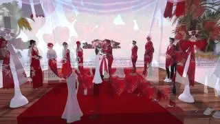Jely and Noah Second Life Wedding