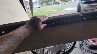 doing my 1984 buick Regal upper door panel out of scratch