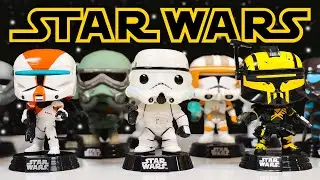 Unboxing My ENTIRE Clone Trooper Funko Pop Collection!