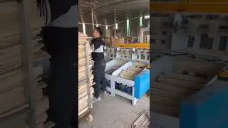 Wood blocks automatic stacker/wood rib stacking machine for block board production line making