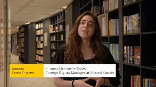 Alumna testimonial Master Literature Today Utrecht University