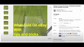 What Sold On eBay with tips and tricks