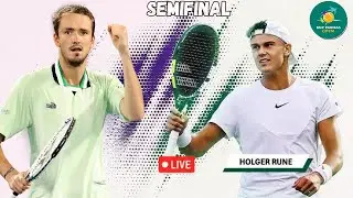 ATP LIVE DANIIL MEDVEDEV VS HOLGER RUNE ATP INDIAN WELLS OPEN 2025 TENNIS PREVIEW STREAM