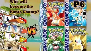Four Friends Play (Race) in POKEMON Red Blue Yellow Part 6