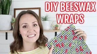 DIY BEESWAX WRAPS | HOW TO MAKE BEESWAX WRAPS AT HOME | DIY REUSABLE BEESWAX WRAPS FOR FOOD