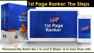 1st Page Ranker 2020 Review and Demo: How it Works in 5 Steps