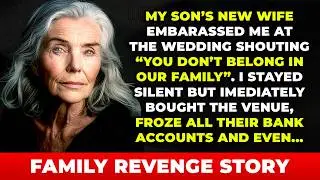 TRUE STORY ABOUT FAMILY BETRAYAL AND REVENGE 👵💔 SON'S NEW WIFE TRIED TO FORCE ME OUT OF THE FAMILY