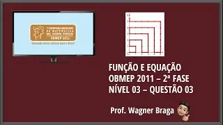 05 OBMEP 2011 2ª Fase Nível 03 7ª Edição Função Questão 03 - Projeto Olímpico - OBMEP 2022