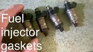 Fuel injectors DIY maintenance - Fuel rail gaskets