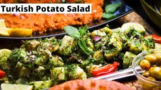 TURKISH POTATO SALAD RECIPE || Herb Potato Salad with Dill, Sumac and Fresh Herbs