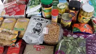 MIDDLE EASTERN GROCERY HAUL PLUS WHAT I MAKE MY FAMILY OF 5 FOR DINNER: CHICKEN & POTATOES WITH RICE