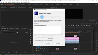 How to Fix Premiere Pro Shut Down While Exporting   Premiere Pro 2022 Tutorial